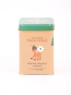 YERBA MATE MANZANILLA Y NARANJA 110GR FRONTERAS