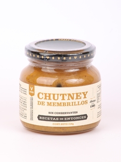 CHUTNEY DE MEMBRILLO RECETAS DE ENTONCES