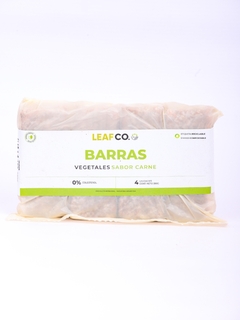 BARRAS VEGETALES SABOR CARNE X 4 LEAFCO