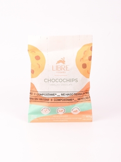 COOKIES VAINILLA Y CHOCOCHIPS 60GR LIBRE