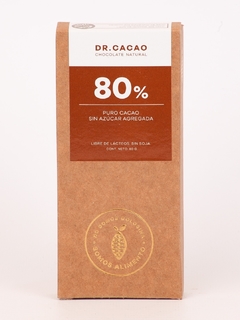 CHOCOLATE 80% XILITOL DR CACAO 70 GR