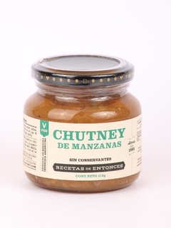 CHUTNEY DE MANZANA RECETAS DE ENTONCES