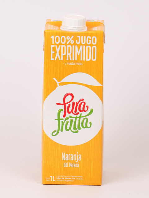 JUGO DE NARANJA PURA FRUTTA 1L