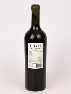 VINO ORGANICO NATURAL MALBEC QUINDE - comprar online