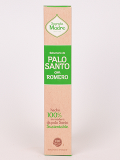 SAHUMERIO PALO SANTO CON ROMERO SAGRADA MADRE