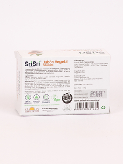 JABON VEGETAL DE SANDALO SRISRI - comprar online