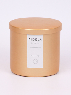 VELA AROMATICA DE CERA DE SOJA SATIN / DORE FIDELA