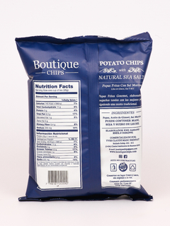 POTATO CHIPS SEA SALT BOUTIQUE CHIPS - comprar online