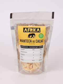 MANTECA DE CACAO 100 GR AFRIKA