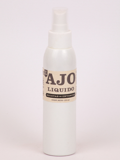 AJO LIQUIDO 120ML RECETAS DE ENTONCES