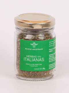 HIERBAS ITALIANAS 40G RECETAS ANCESTRALES