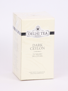 TE EN SAQUITOS DARK CEYLON DELHI TEA