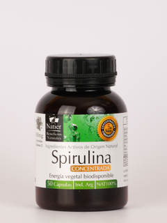 SPIRULINA EN CAPSULAS NATIER