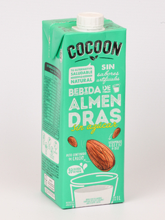 LECHE DE ALMENDRAS SIN AZUCAR 1L COCOON