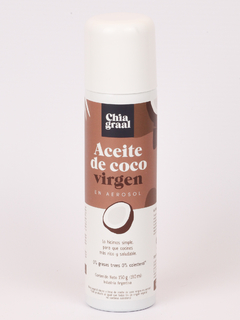 ACEITE DE COCO VIRGEN AEROSOL CHIA GRAAL