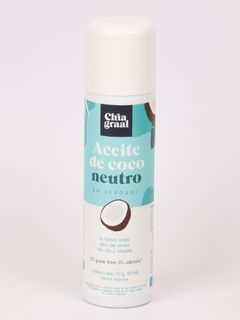 ACEITE DE COCO EN AEROSOL 190ML CHIA GRAAL