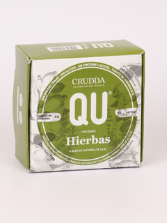 QUESO VEGANO DE CASTAÑAS DE CAJU HIERBAS CRUDDA