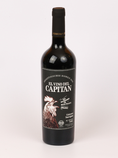 VINO ORGANICO CABERNET SAUVIGNON EL VINO DEL CAPITAN