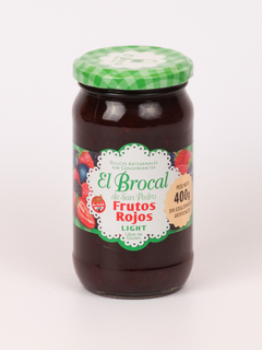 MERMELADA DE FRUTOS ROJOS LIGHT 420GR EL BROCAL