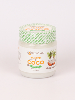 ACEITE DE COCO VIRGEN 225ML GOD BLESS YOU