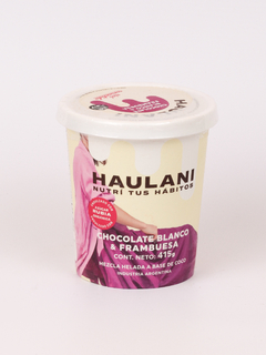 HELADO DE CHOCOLATE BLANCO Y FRAMBUESA 500ML HAULANI