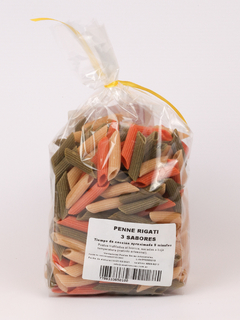 PASTA PENNE RIGATTI 3 SABORES TRONCOSO - comprar online