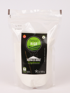 HARINA DE ARROZ ORGANICA 500G PAMPA S RICE