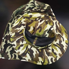 GORRO AUSTRALIANO RESPIRABLE CAMO CUBRE CUELLO