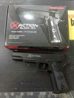 PISTOLA CO2 CAL 4.5 MM X-ACTION BLACK 1911