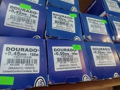 NYLON DOURADO 0.80 MM X 10 CARRETES - comprar online
