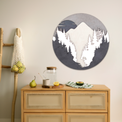 Wall Art 3D - Montaña { Indico } - Madly Store Mayorista