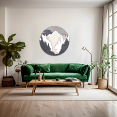 Wall Art 3D - Montaña { Indico } - tienda online