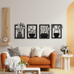 Wood Wall Art - Cactus