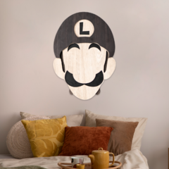 Wall Art 3D - Luigi - Madly Store Mayorista