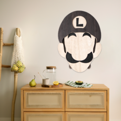 Wall Art 3D - Luigi en internet