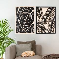 Wall Art 3D - Duo Botánico - comprar online