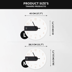 Reloj Minimalista 3D - Adam [ #2 ] - comprar online