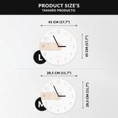 Reloj Minimalista 3D - Adam [ #1] - comprar online