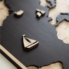 Wall Art 3D - Mapa Mundi XL - Madly Store Mayorista