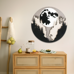 Wall Art 3D - Luna Llena { Indico }