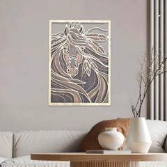 Wall Art 3D - Caballo { Mediterráneo } - comprar online