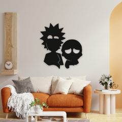 Wood Wall Art - Rick & Morty