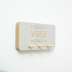 Portallaves - Good Vibes Only Rectangular en internet