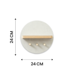 Portallaves / Recibidor - Circular Liso - comprar online