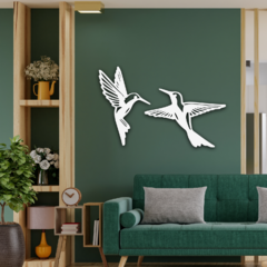 Wood Wall Art - Dúo Pájaros - comprar online