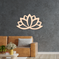 Wood Wall Art - Flor Loto en internet