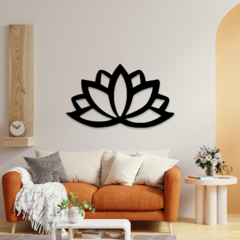 Wood Wall Art - Flor Loto