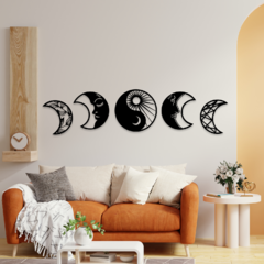 Wood Wall Art - Fase Lunar XL #3