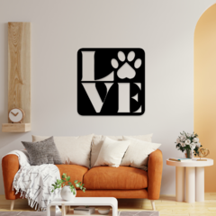 Wood Wall Art - Love #3