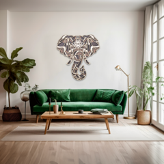 Imagen de Wall Art 3D - Elefante { Mediterráneo }